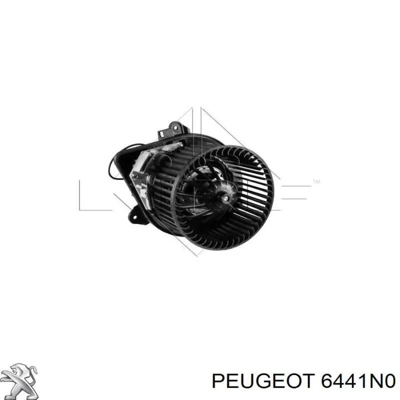 Мотор вентилятора печки (отопителя салона) Peugeot/Citroen 6441N0 цена, от 44.99 USD