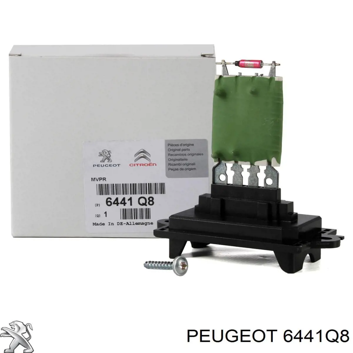 Купить 6441Q8 Peugeot/Citroen Регулятор оборотов вентилятора печки