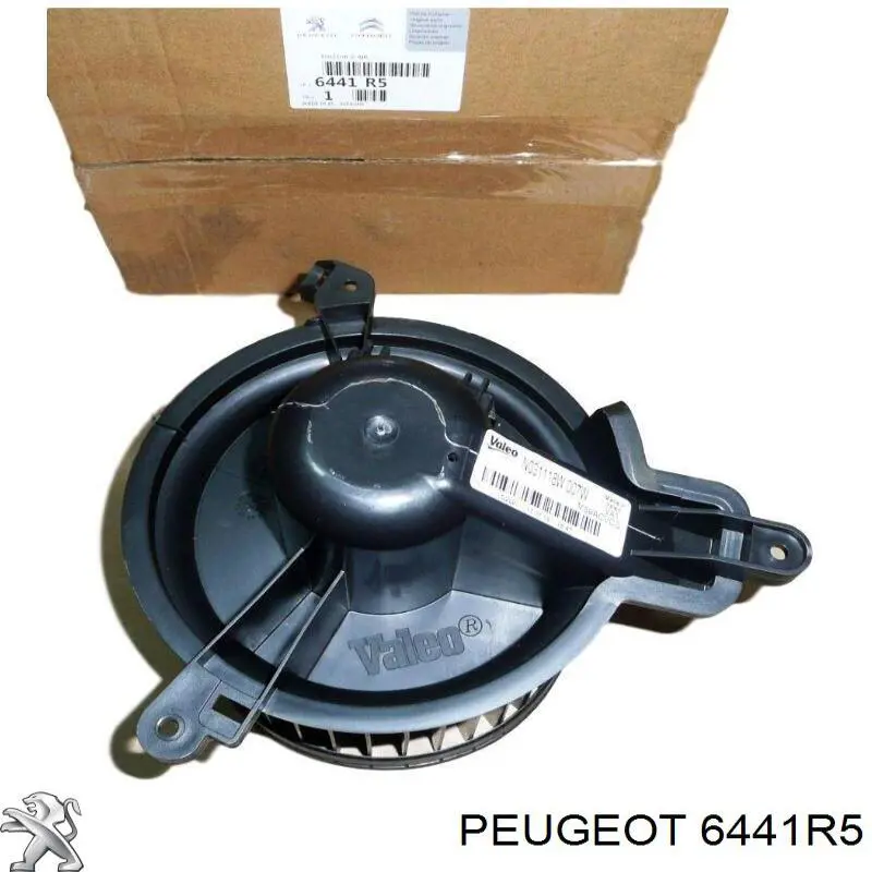 6441R5 Peugeot/Citroen caixa de ventilador de forno (de aquecedor de salão, montada)