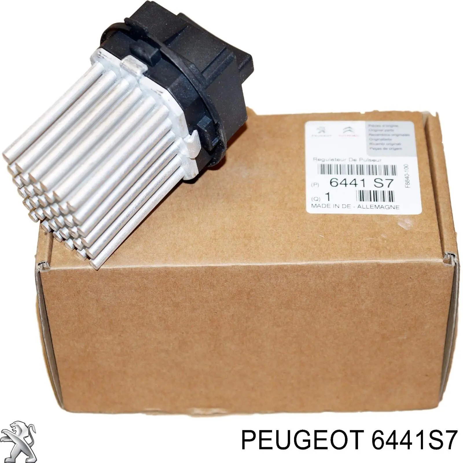Резистор печки 6441S7 Peugeot/Citroen