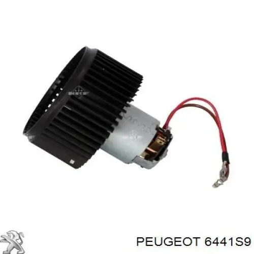Motor eléctrico, ventilador habitáculo 6441S9 Peugeot/Citroen