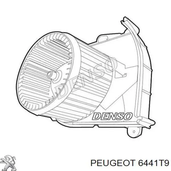 Motor eléctrico, ventilador habitáculo 6441T9 Peugeot/Citroen