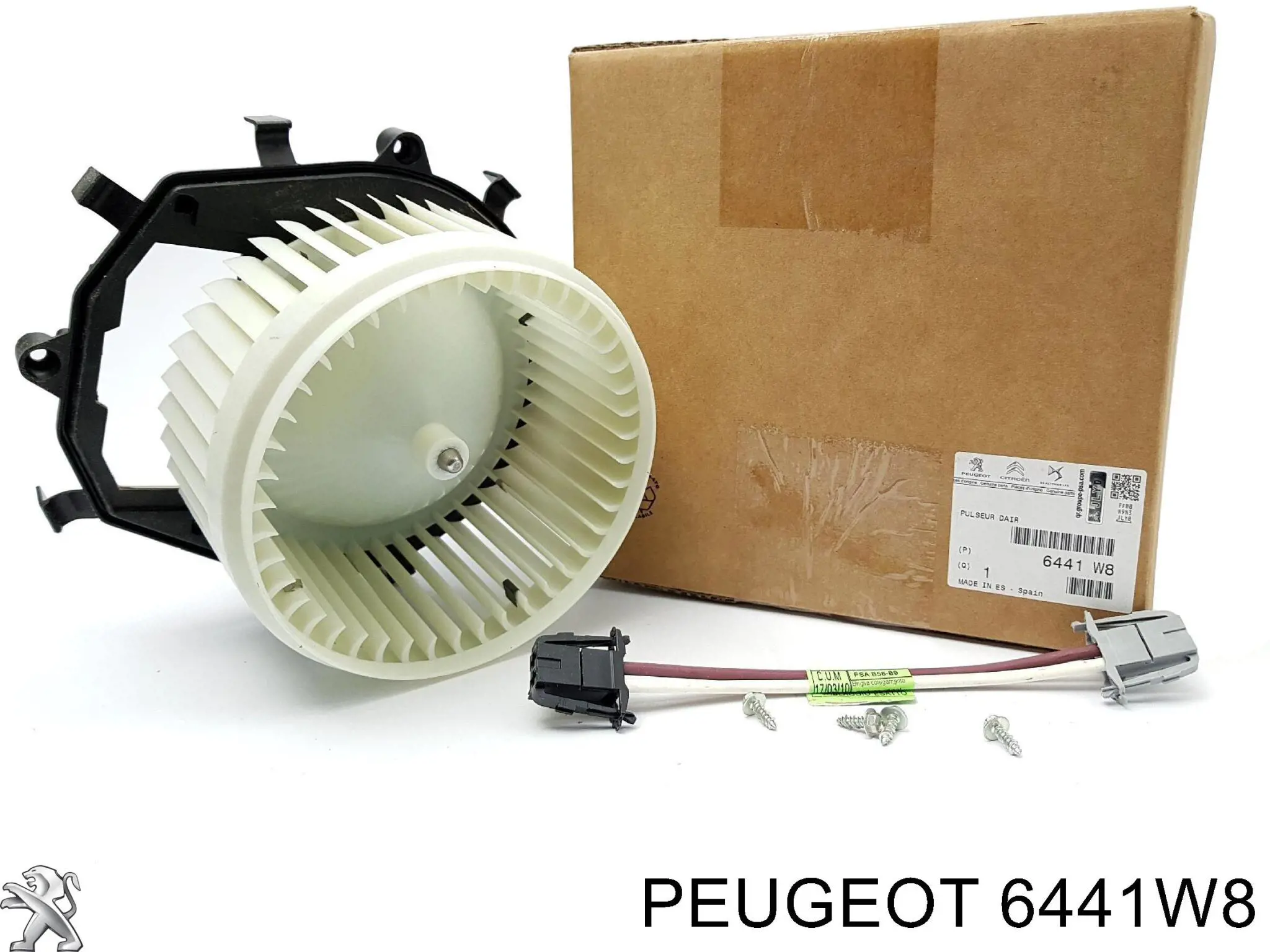 6441W8 Peugeot/Citroen вентилятор печки