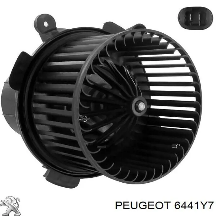 6441Y7 Peugeot/Citroen вентилятор печки