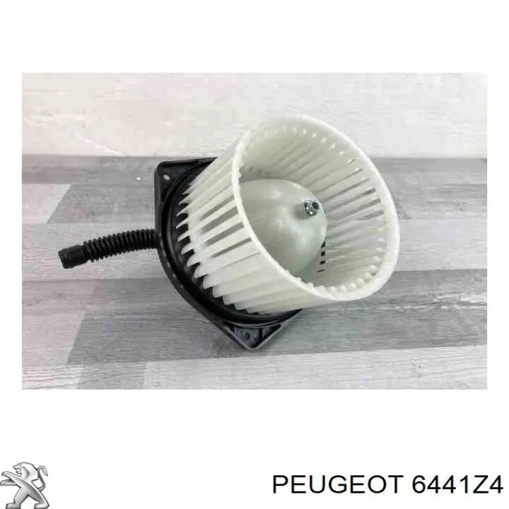 Motor de ventilador de forno (de aquecedor de salão) 6441Z4 Peugeot/Citroen