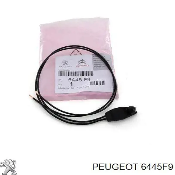 6445F9 Peugeot/Citroen sensor de temperatura do meio ambiente