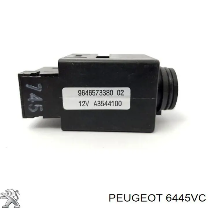  Sensor de temperatura de ar no salão Peugeot 407 sedan (6D) (2004 - 2011) 