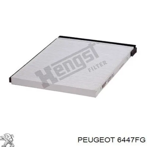 Фильтр воздушный отопителя Peugeot/Citroen 6447FG цена, от 7.91 USD