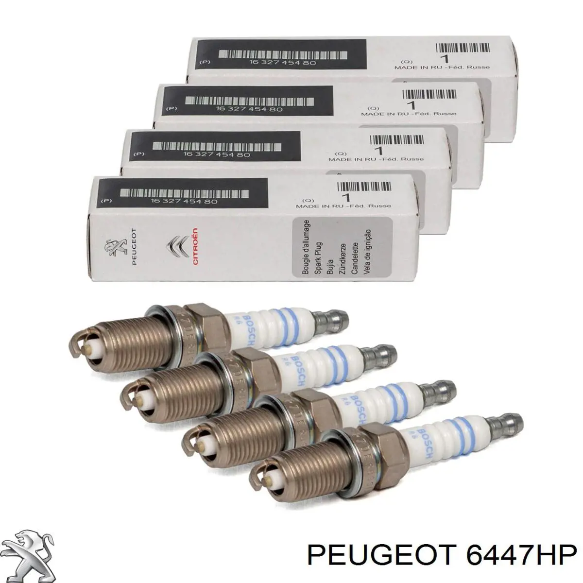 Воздушный фильтр салона Peugeot/Citroen 6447HP