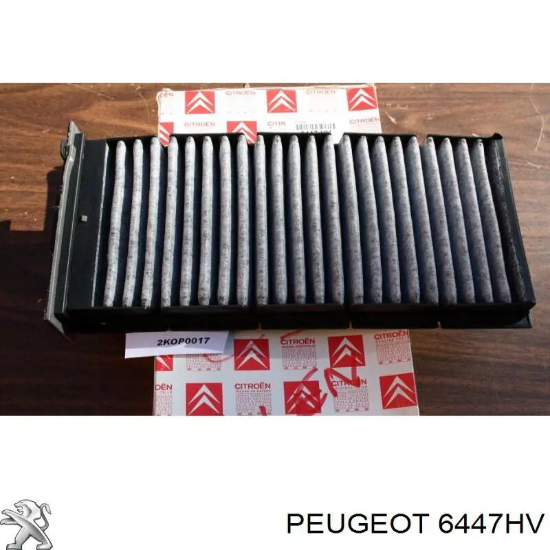 Фильтр воздушный отопителя Peugeot/Citroen 6447HV цена, от 13.90 USD