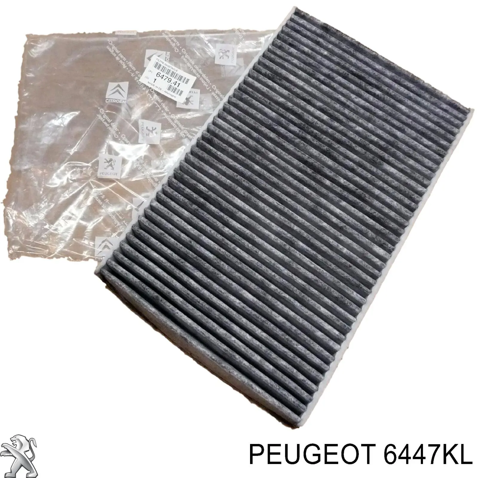 Фильтр воздушный отопителя Peugeot/Citroen 6447KL цена, от 6.45 USD