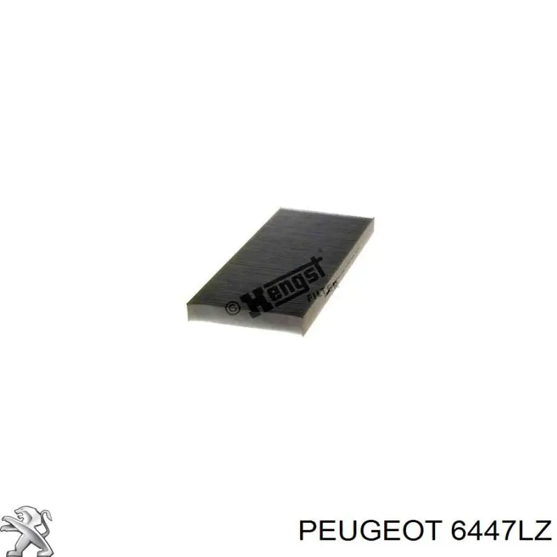 Фильтр воздушный отопителя Peugeot/Citroen 6447LZ цена, от 4.63 USD