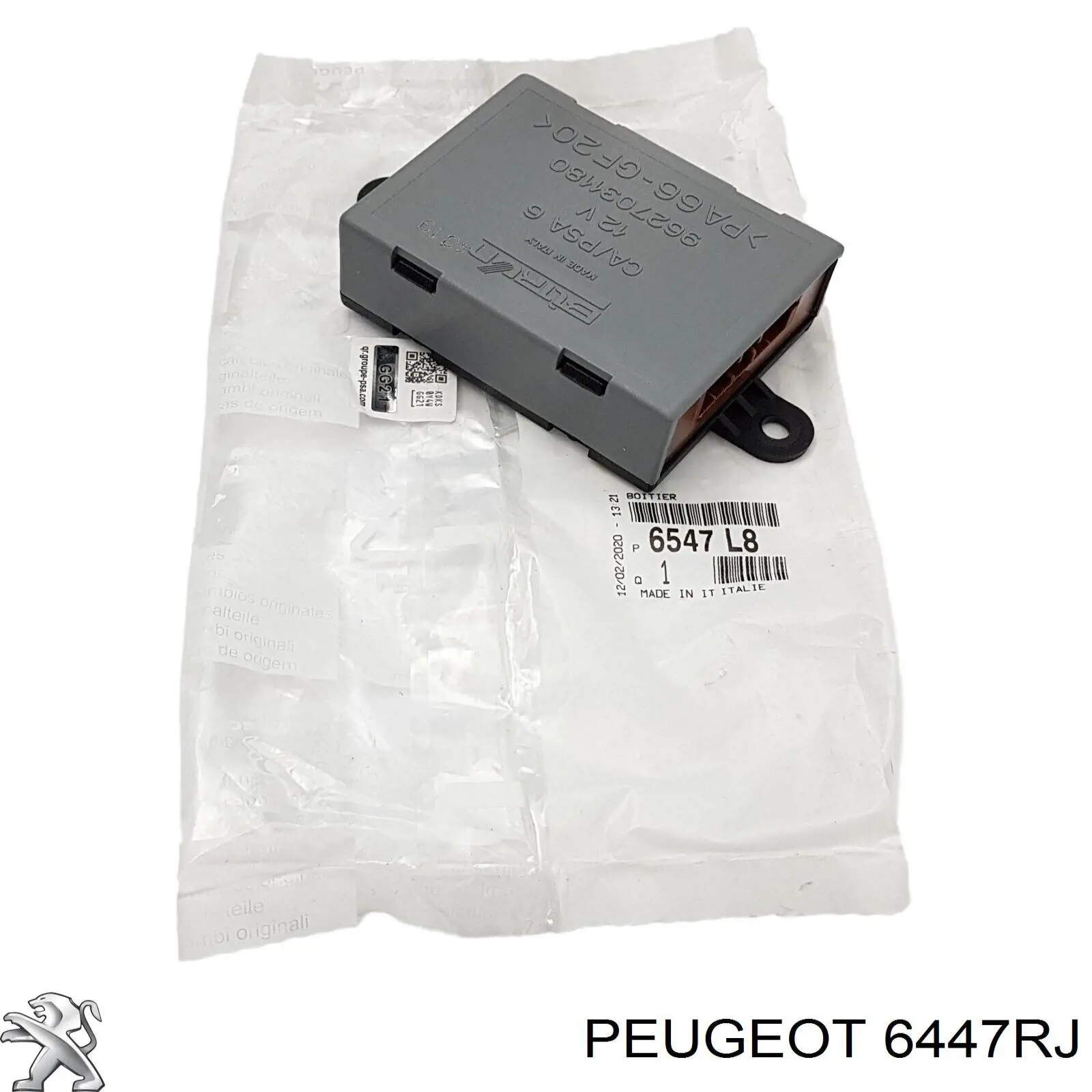 Мотор заслонки рециркуляции воздуха Peugeot/Citroen 6447RJ