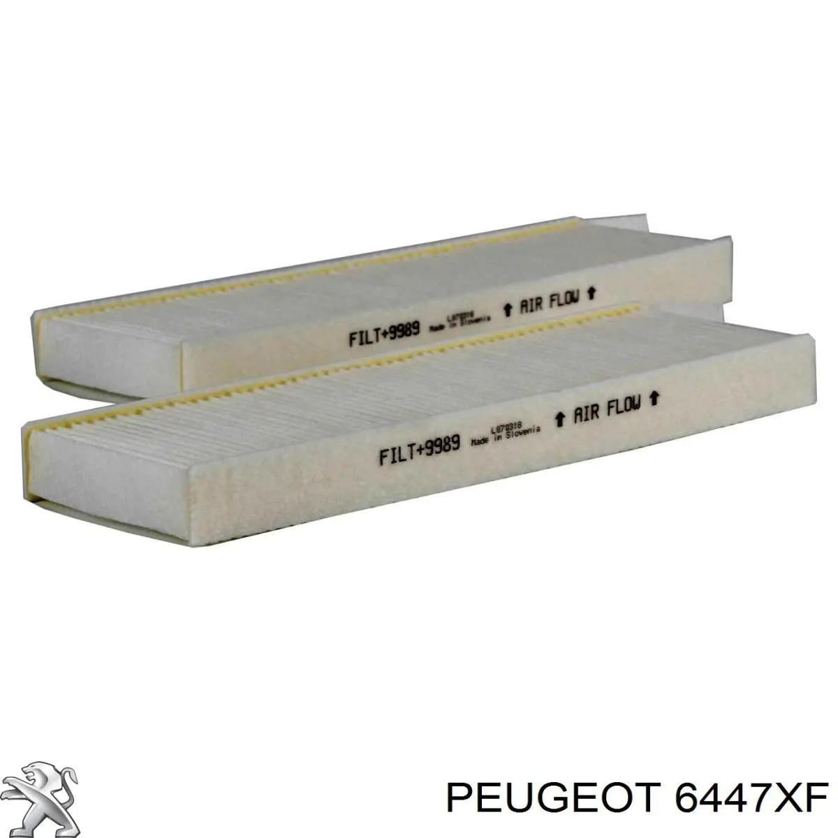 Купить 6447XF Peugeot/Citroen Фильтр салона угольный