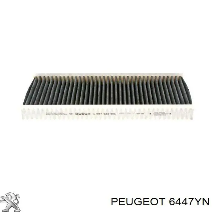 Filtro de habitáculo 6447YN Peugeot/Citroen