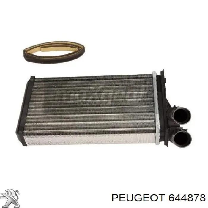 Радиатор печки (отопителя) Peugeot/Citroen 644878