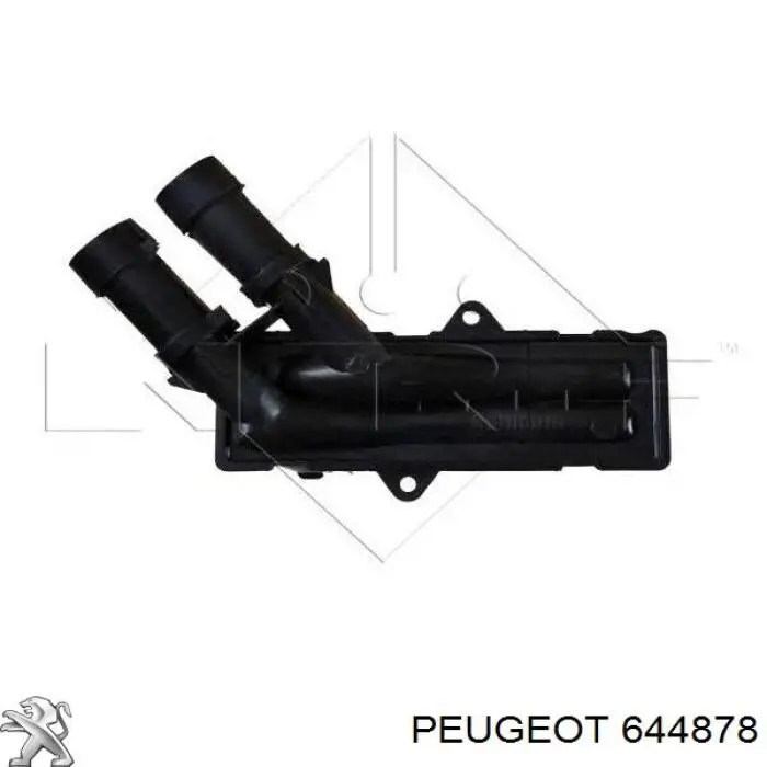 644878 Peugeot/Citroen Радиатор отопителя салона