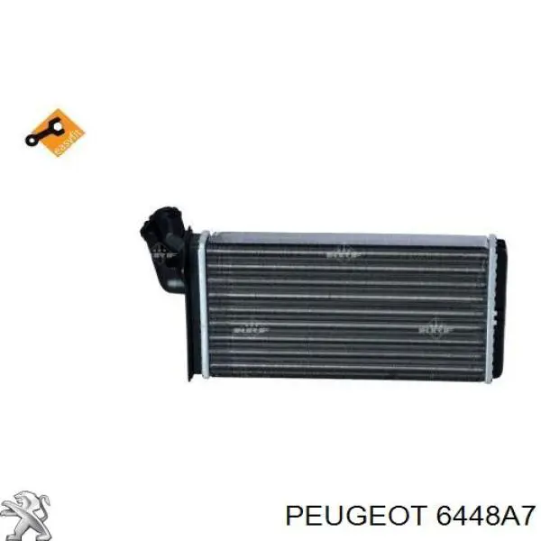 Радиатор печки (отопителя) Peugeot/Citroen 6448A7 цена, от 25.13 USD