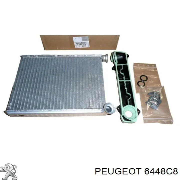 Радиатор печки 6448C8 Peugeot/Citroen