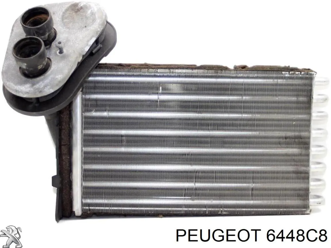 6448C8 Peugeot/Citroen радиатор печки