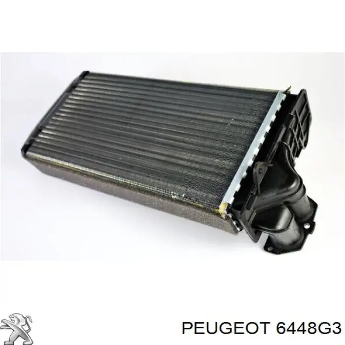 Radiador de calefacción 6448G3 Peugeot/Citroen