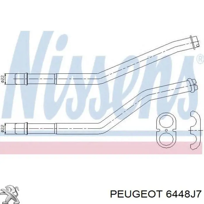  00006448J7 Peugeot/Citroen