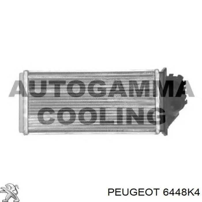 Купить 6448K4 Peugeot/Citroen Радиатор печки