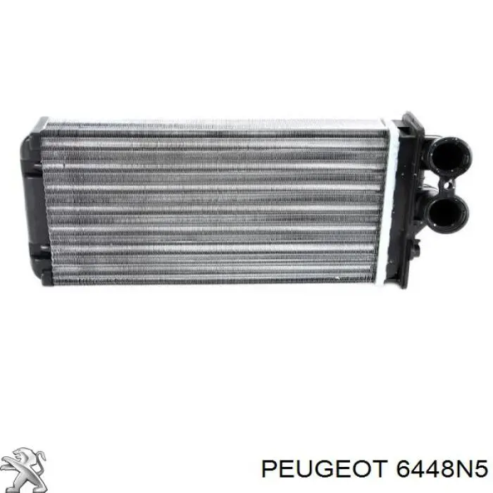 Радиатор печки (отопителя) Peugeot/Citroen 6448N5