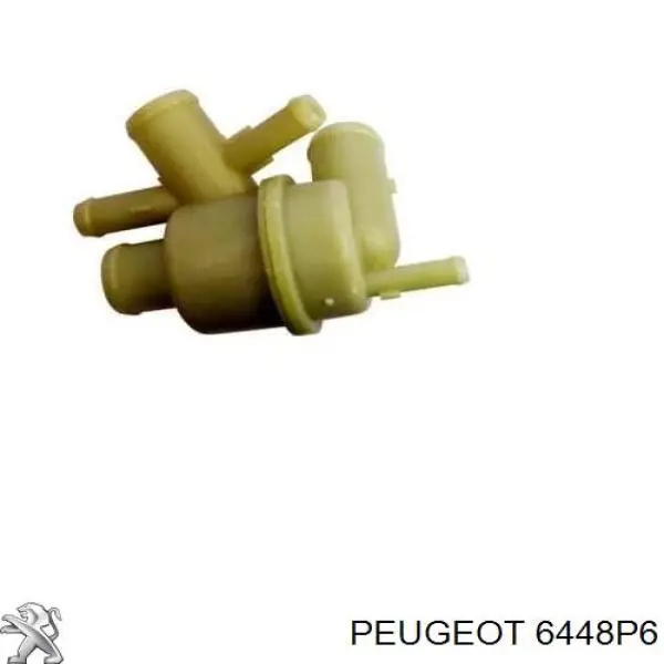 Válvula de forno (de aquecedor) 6448P6 Peugeot/Citroen