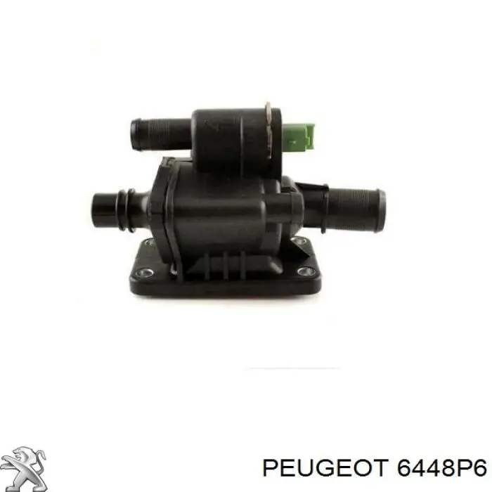 6448P6 Peugeot/Citroen Válvula de forno (de aquecedor)