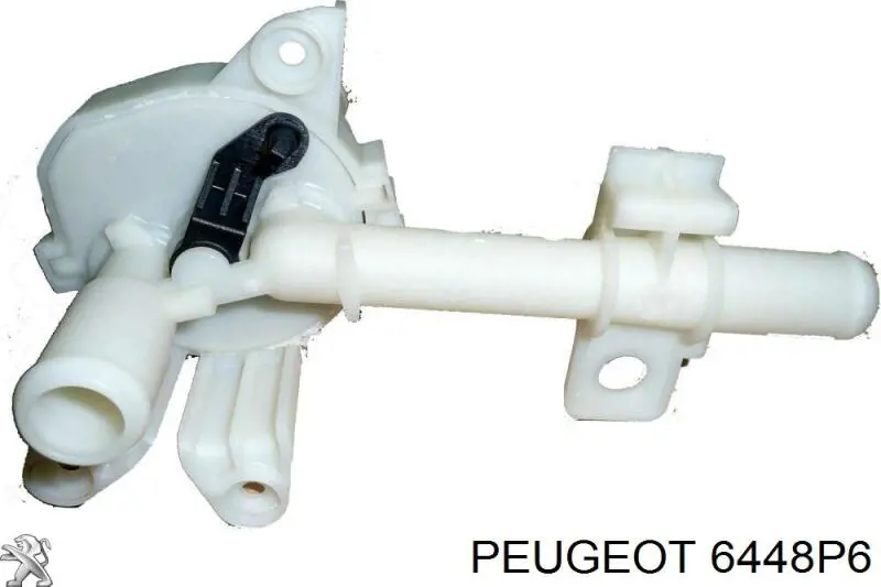 6448P6 Peugeot/Citroen válvula de forno (de aquecedor)