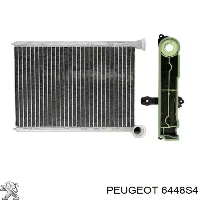 6448S4 Peugeot/Citroen radiador de forno (de aquecedor)