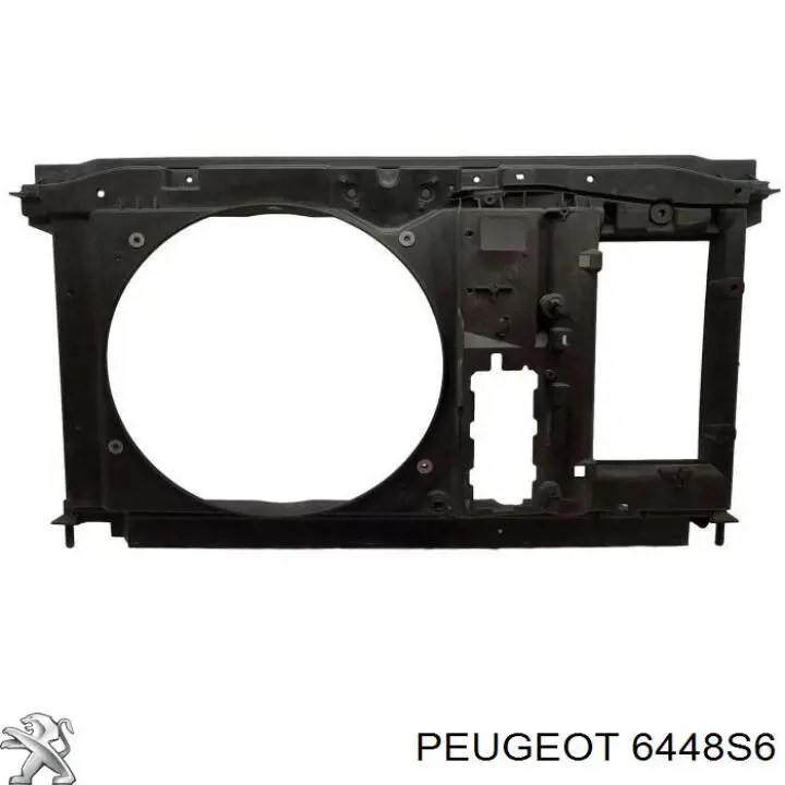 6448S6 Peugeot/Citroen Радиатор отопителя салона