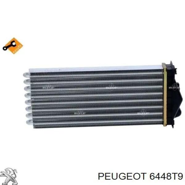 Радиатор печки (отопителя) Peugeot/Citroen 6448T9