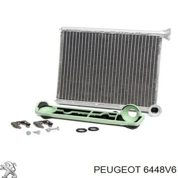 Radiador de calefacción 6448V6 Peugeot/Citroen