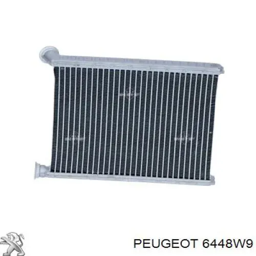 Радиатор печки (отопителя) Peugeot/Citroen 6448W9 цена, от 73.49 USD