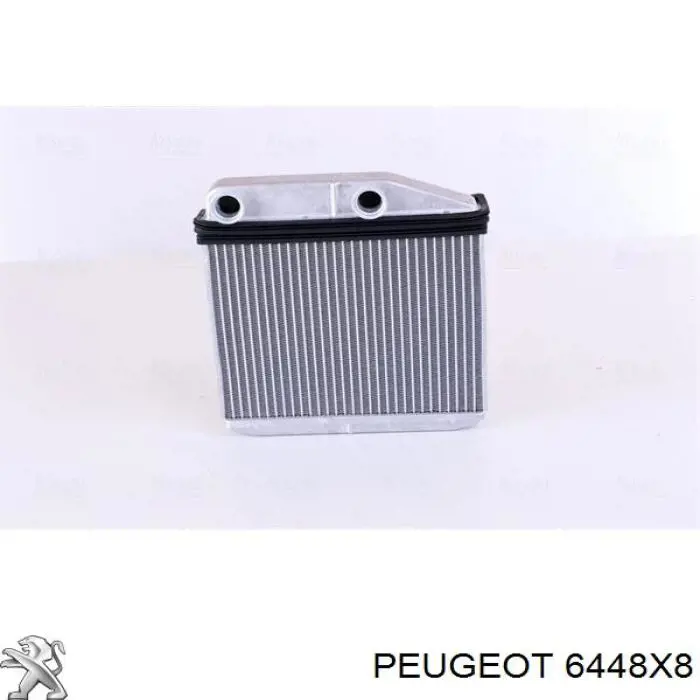 6448X8 Peugeot/Citroen радиатор печки