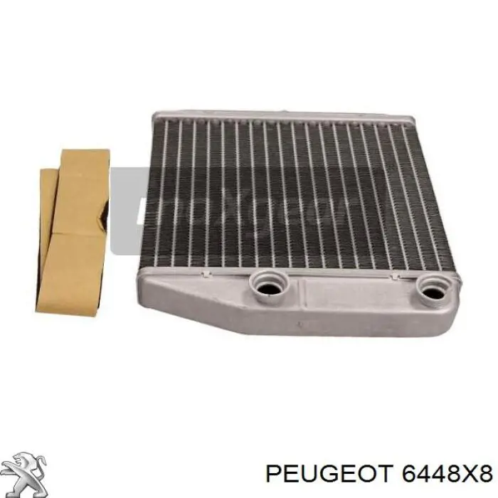 Radiador de calefacción 6448X8 Peugeot/Citroen