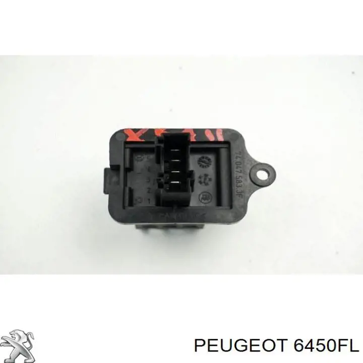 Купить 6450FL Peugeot/Citroen Регулятор оборотов вентилятора печки