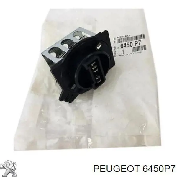 Купить 6450P7 Peugeot/Citroen Регулятор оборотов вентилятора печки