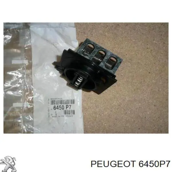 Резистор печки 6450P7 Peugeot/Citroen