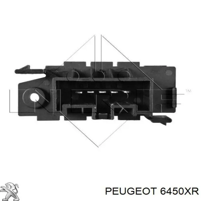 Купить 6450XR Peugeot/Citroen Регулятор оборотов вентилятора печки