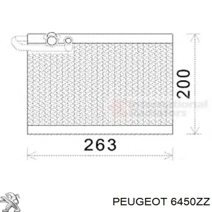  6450ZZ Peugeot/Citroen