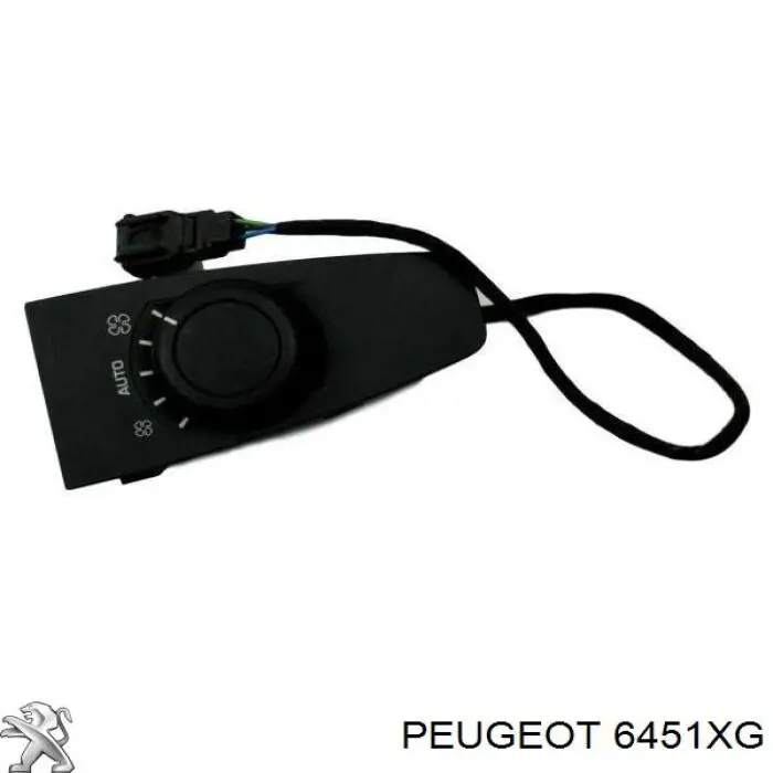 6451XG Peugeot/Citroen Механизм управления кондиционером