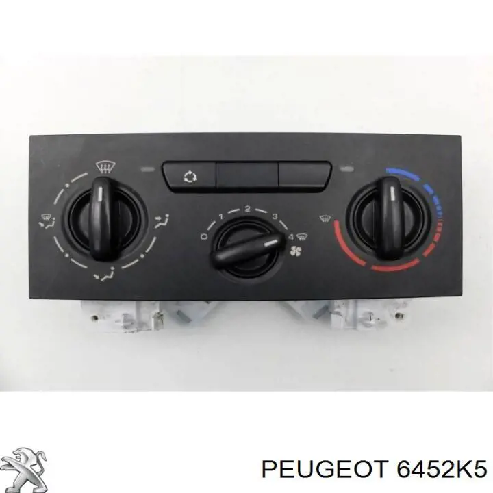 Блок управления кондиционером 6452K5 Peugeot/Citroen