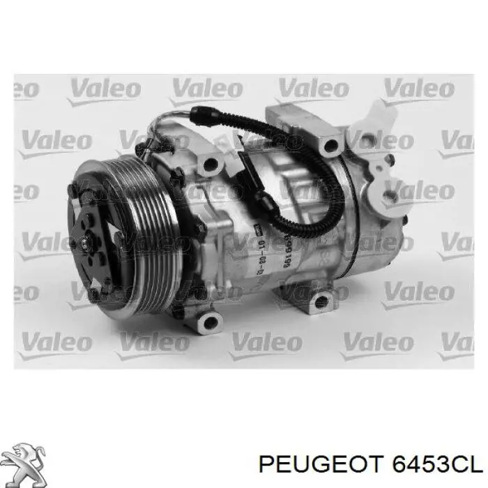 Купить 6453CL Peugeot/Citroen Компрессор климатической установки