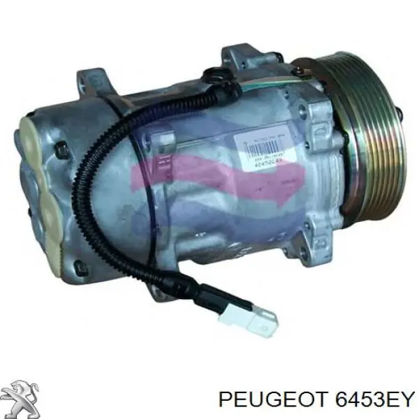 Купить 6453EY Peugeot/Citroen Компрессор климатической установки
