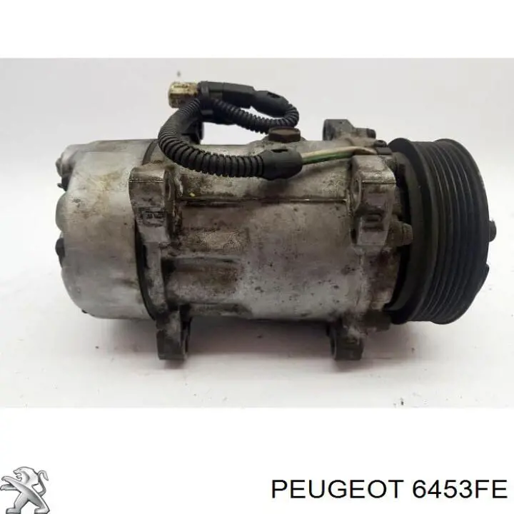 Compresor de aire acondicionado 6453FE Peugeot/Citroen