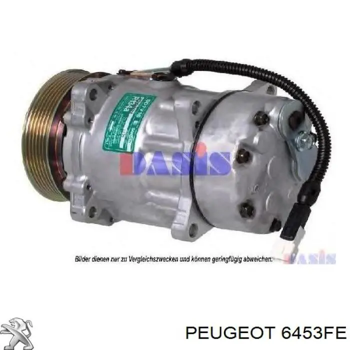Насос кондиционера Peugeot/Citroen 6453FE