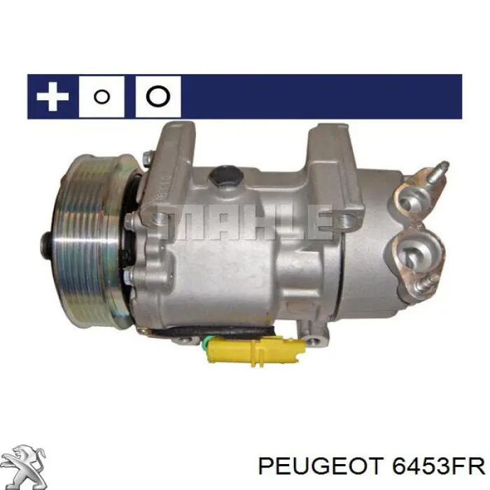 Компрессор кондиционера 6453FR Peugeot/Citroen